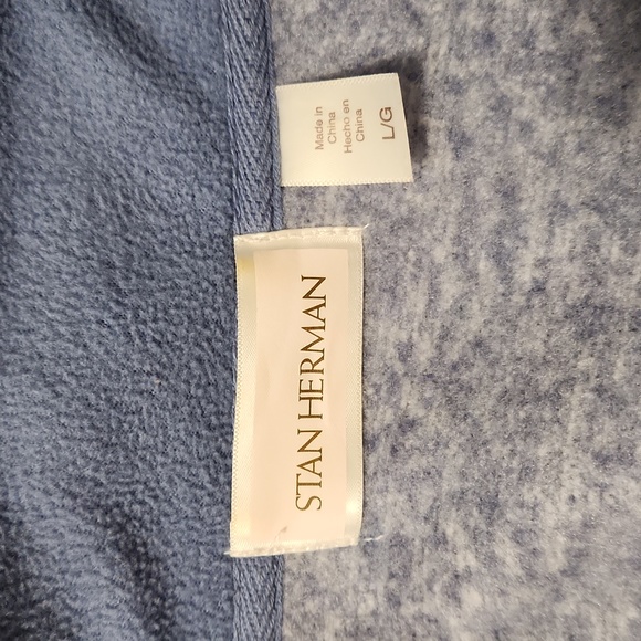 Stan Herman~ Womans Zip Up Knit Sweater Jacket Size Lg - Picture 7 of 9